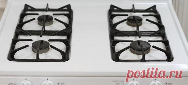 Как почистить газовую плиту за 8 шагов