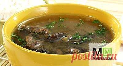 Суп мясной с грибами - кулинарный рецепт. Миллион Меню