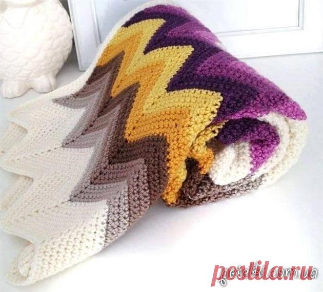 ​Узор с зигзагом