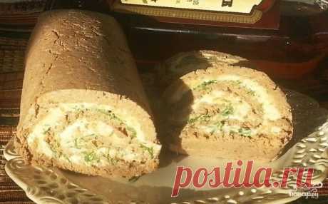 Рулет из куриной печени с сыром - пошаговый кулинарный рецепт с фото на Повар.ру