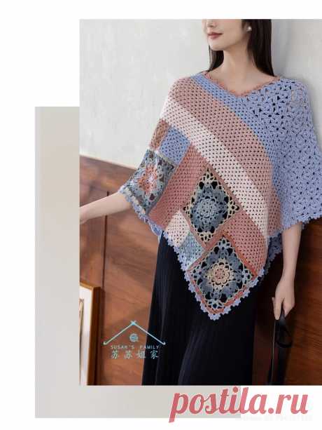 Милая и очень элегантная подборка моделей связанных крючком от японских дизайнеров. | Asha. Вязание, просто жизнь, прогулки, фотографии, мода.🌶 | Дзен