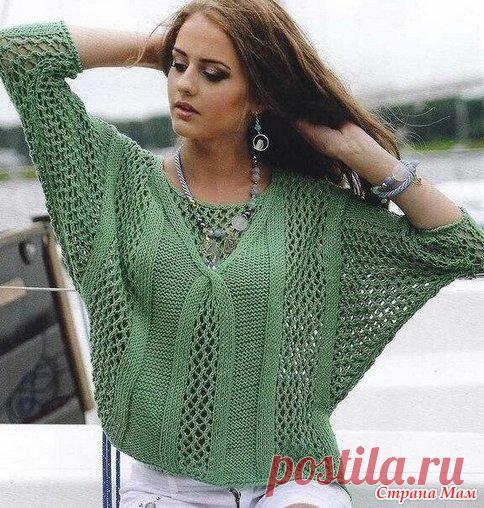 Вязаные модели с узором 