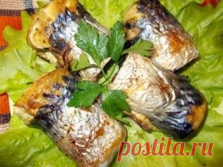 Рулетики из скумбрии : Рыбные блюда