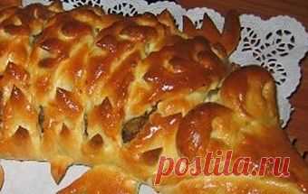 Мясной пирог «Крокодил» / Пироги и пирожки / TVCook: пошаговые рецепты c фото