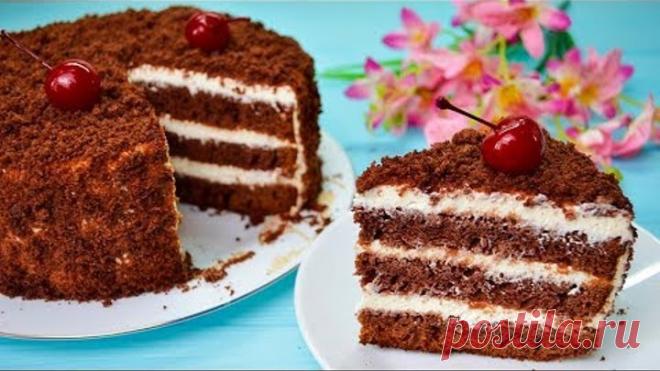 Очень простой и вкусный шоколадный торт 