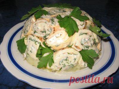 Салат «Клумба»