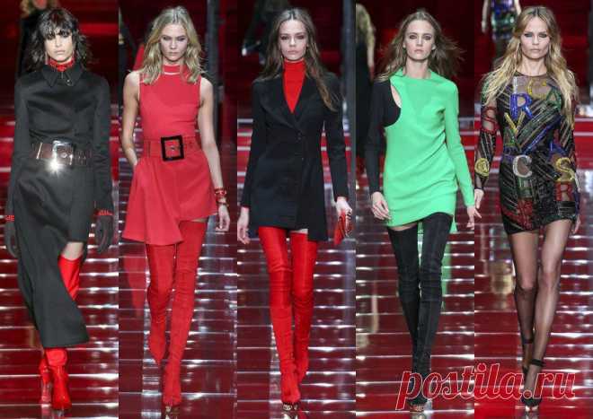 Шикарно! Versace осень-зима 2015/2016