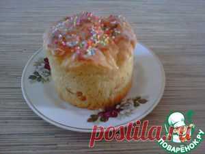 Кулич заварной наивкуснейший - кулинарный рецепт