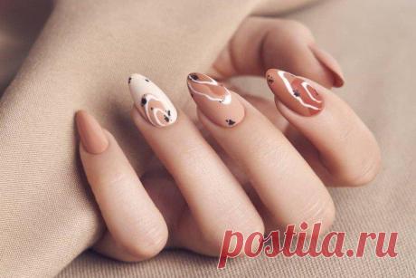 Бежевый маникюр 2021 (фото) - модные идеи и тенденции дизайна ногтей