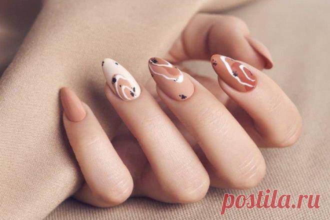 Бежевый маникюр 2021 (фото) - модные идеи и тенденции дизайна ногтей