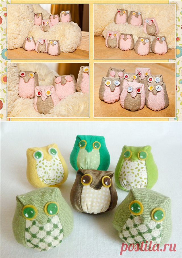 "Совенок на быструю руку" - Ярмарка Мастеров - ручная работа, handmade