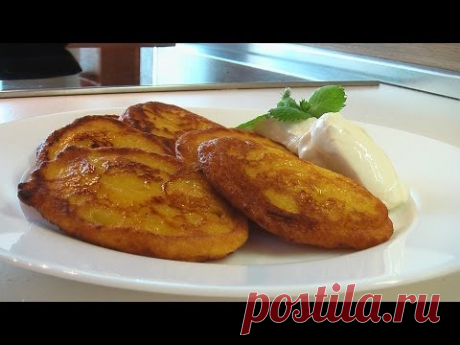Блинчики из тыквы. Очень вкусно!