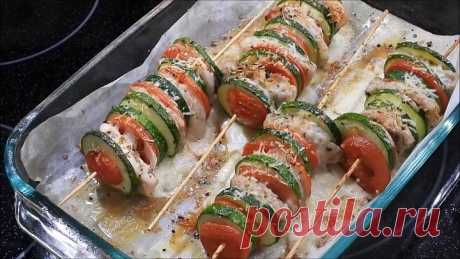 Бесподобный УЖИН С КАБАЧКАМИ . Вкусно, Эффектно и Просто!