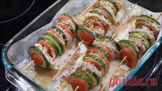 Бесподобный УЖИН С КАБАЧКАМИ . Вкусно, Эффектно и Просто!