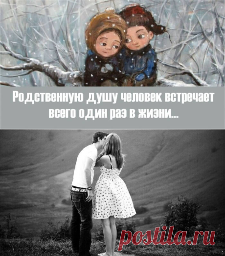Родственную душу человек встречает всего один раз в жизни… | Чаровница и проказница