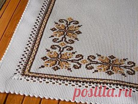 Обработка края столового белья с помощью мережки | Журнал Ярмарки Мастеров