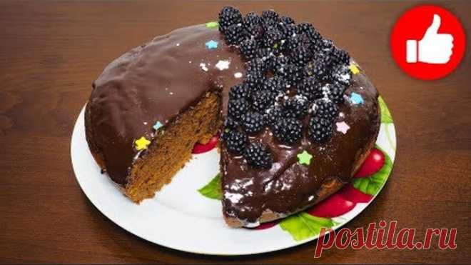 ШОКОЛАДНЫЙ ПИРОГ ИЗ НИЧЕГО В МУЛЬТИВАРКЕ, ПРОСТОЙ РЕЦЕПТ ПИРОГА #РЕЦЕПТЫ ДЛЯ МУЛЬТИВАРКИ