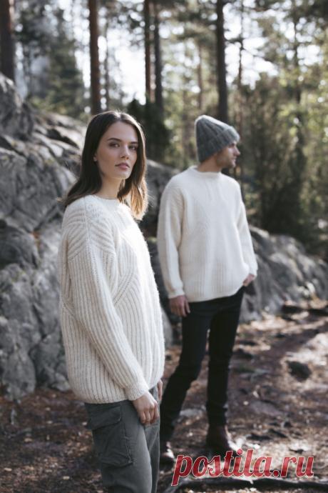 Свитер унисекс резинкой бриошь «Fisherman».
Размеры: S(M/L)XL. Обхват груди готового изделия: S - 120 см, M/L - 132 см, XL - 144 см.