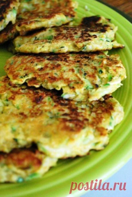 Сезонное блюдо: кабачковые блинчики