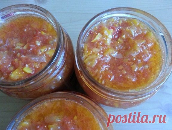Вкуснейшая аджика на зиму
