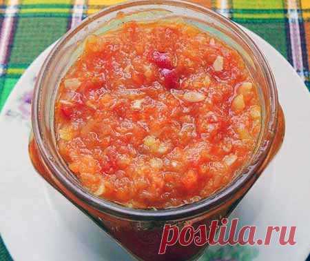 Кабачковая аджика на зиму | Современная усадьба