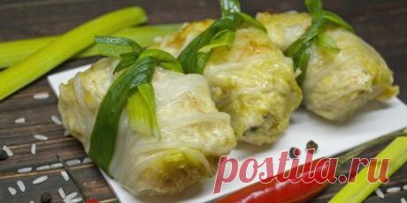 Быстрые и очень нежные голубцы из китайской капусты!