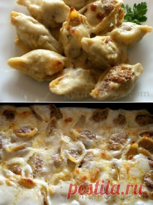 Ракушки фаршированные | Гурмандия