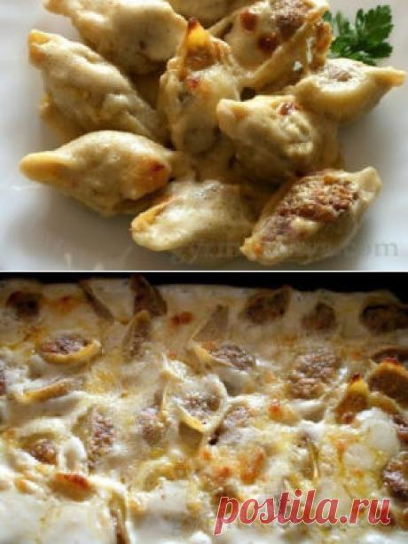 Ракушки фаршированные | Гурмандия