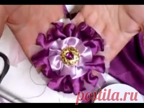 Цветы из ткани. Стиль &quot;Шеби шик&quot;.