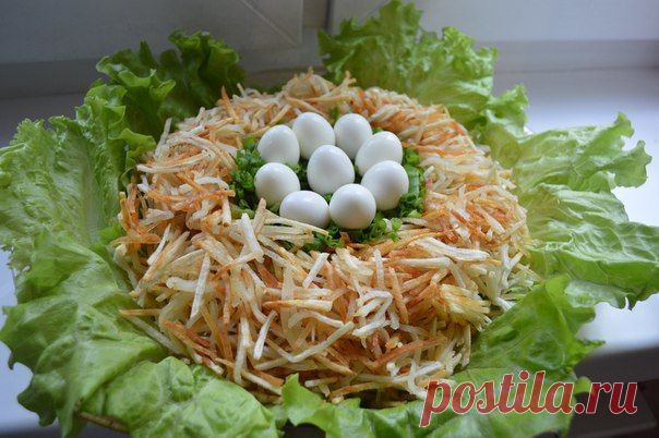 Салат Гнездо глухаря