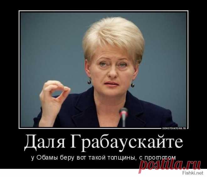Кто такая Даля Грибаускайте?