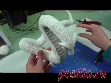 DIY Создаем огромного дракона 3д ручкой! Всем смотреть!