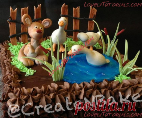 утенок - Страница 4 - Мастер-классы по украшению тортов Cake Decorating Tutorials (How To's) Tortas Paso a Paso