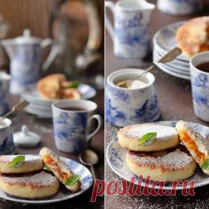СЫРНИКИ С НАЧИНКОЙ ИЗ КУРАГИ - МирТесен
