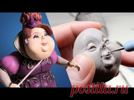 Sculpting a GOOD WITCH / Fairy Godmother - Finally Making Something Bright and Happy - Polymer Clay