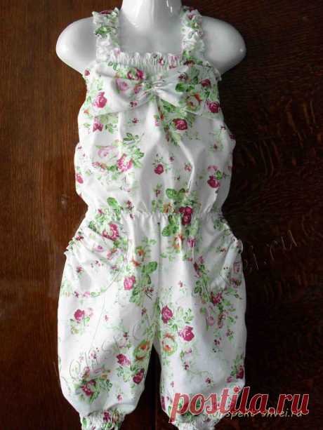 Шьем летний комбинезон | Своими руками
