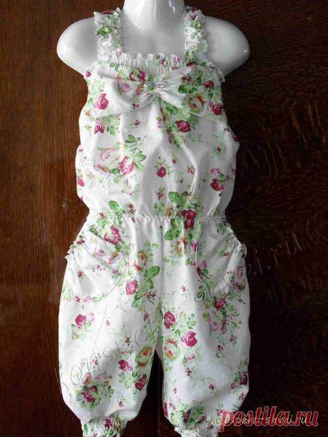 Шьем летний комбинезон | Своими руками