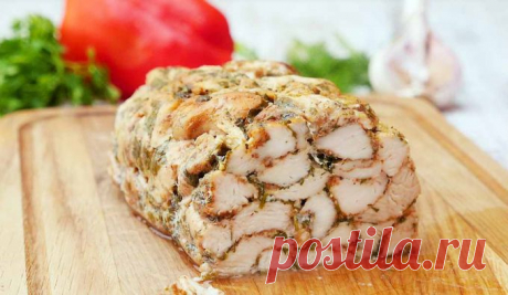 Как приготовить рулет из куриного филе 🚩 Кулинарные рецептыы