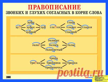 Что такое парные. Согласные звонкие и глухие