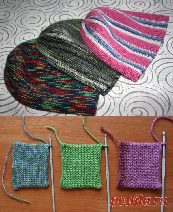 НЕОБЫЧНЫЙ СПОСОБ ВЯЗАНИЯ ШАПОК КРЮЧКОМ.