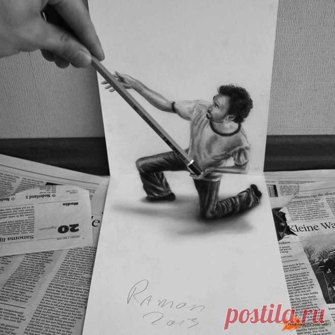 Рисунки 3D.Ramon Bruin
