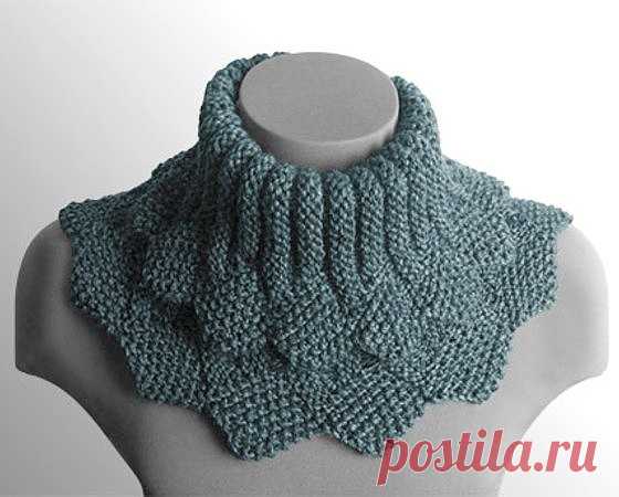 КАК ВЯЗАТЬ СПИЦАМИ КРАЙ ЗУБЧИКАМИ