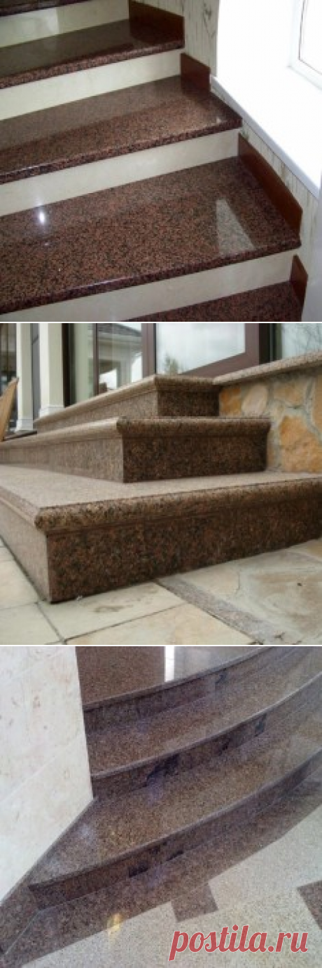 Гранитные ступени купить в Украине от 480 грн