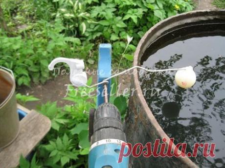 Звуковой датчик наполнения бочки с водой своими руками