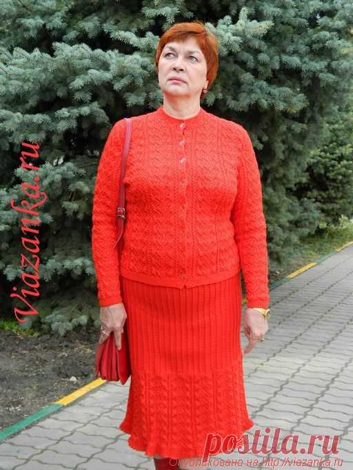 Ажурный костюм