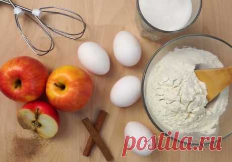 Шарлотка с яблоками в духовке - 6 простых рецептов с пошаговыми фото