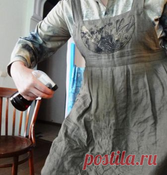 Как быстро «разгладить» льняную одежду | ДомаМама