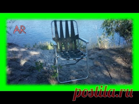 Ремонт раскладного садового стула/кресла