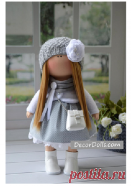 Tilda Baby Doll, Nursery Art Doll, Interior Decor Fabric Doll, Portrai – Decor Dolls