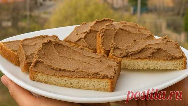 Паштет из куриной печени, как готовит моя мама.